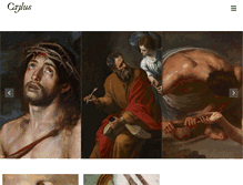 Tablet Screenshot of galeriacaylus.com